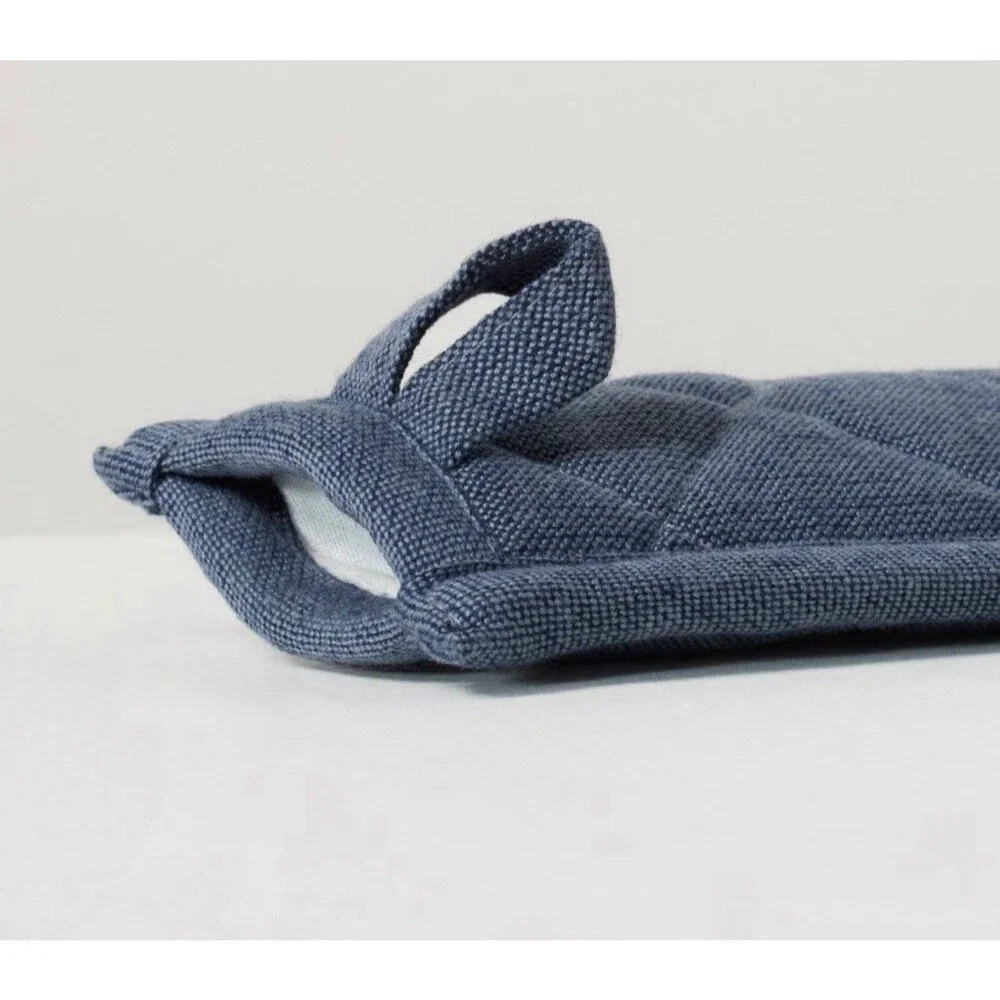 Panhandles Mitt Navy Denim Hearth & Hand With Magnolia Set Of 2